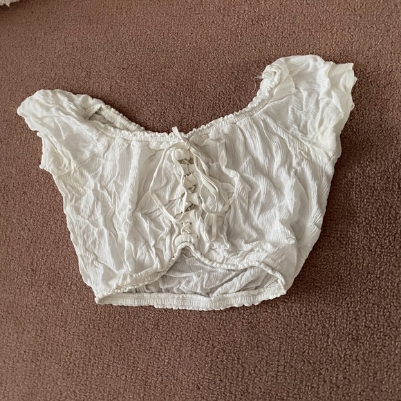 Off the shoulder crop top - Picture 1 of 2